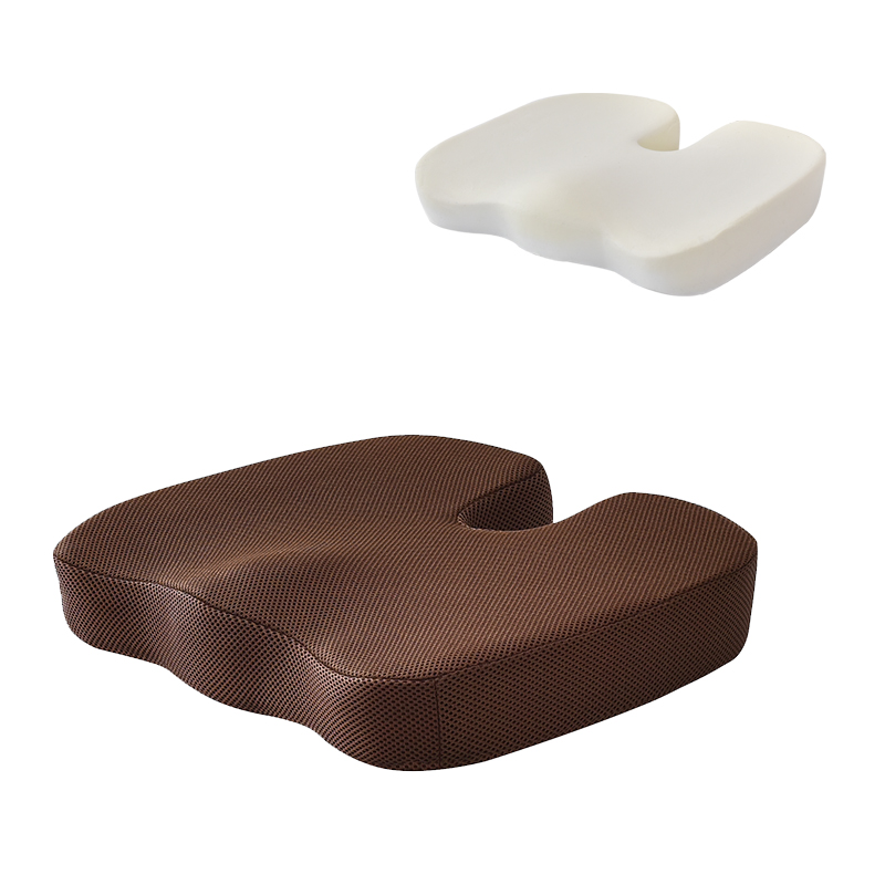 Sinowarm memory foam U shape seat cushion-3D mesh fabric
