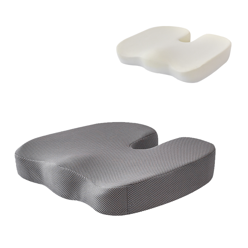 Sinowarm memory foam U shape seat cushion-3D mesh fabric
