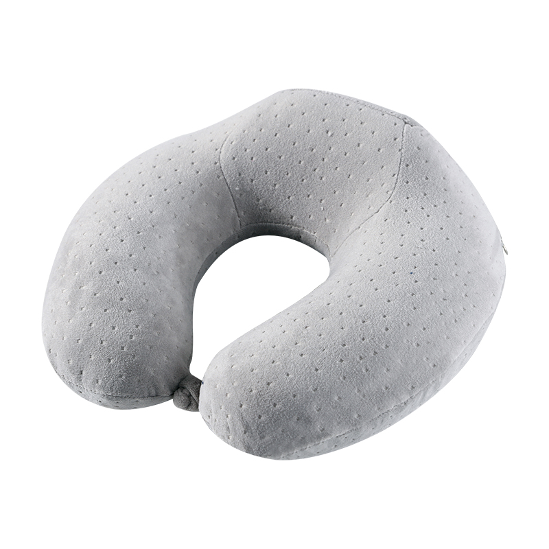 Sinowarm memory foam Heightened U-shaped  neck pillow-velvet fabric