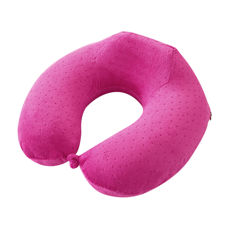 Sinowarm memory foam Heightened U-shaped  neck pillow-velvet fabric