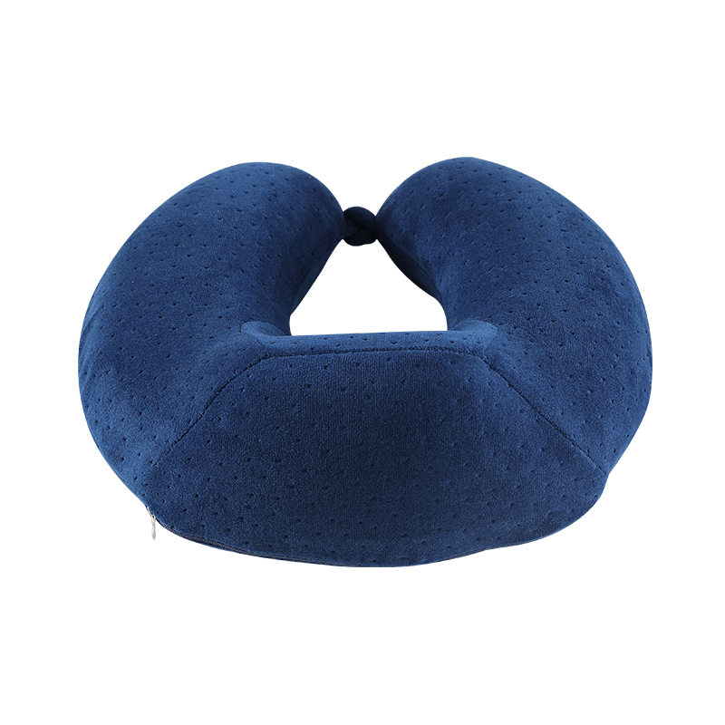 Sinowarm memory foam Heightened U-shaped  neck pillow-velvet fabric
