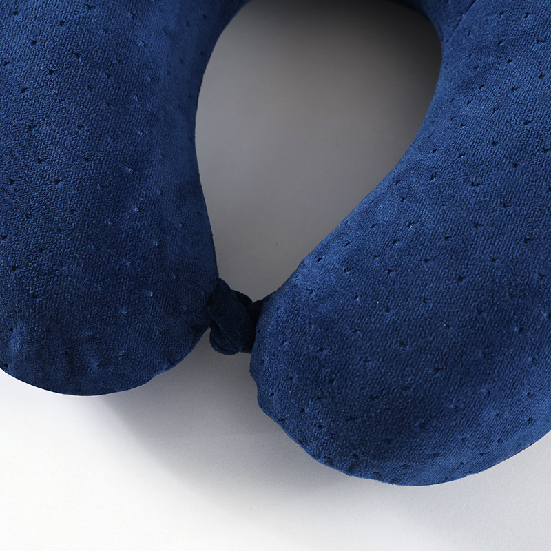 Sinowarm memory foam Heightened U-shaped  neck pillow-velvet fabric