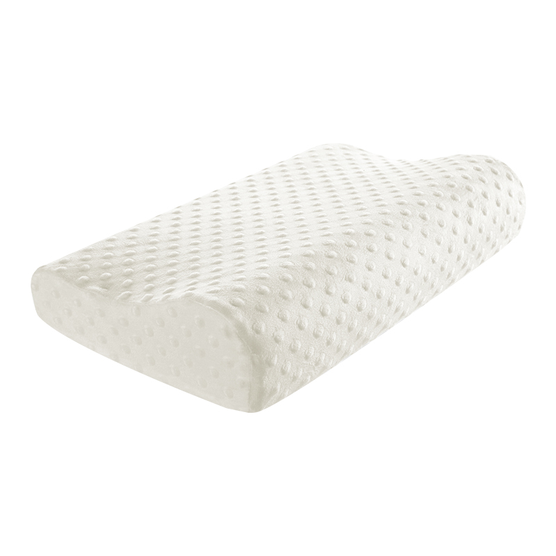 Sinowarm Memory Foam Wave Shape Pillow-Velvet Fabric