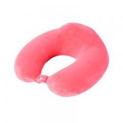Sinowarm memory foam Heightened U-shaped  neck pillow-crystal velvet
