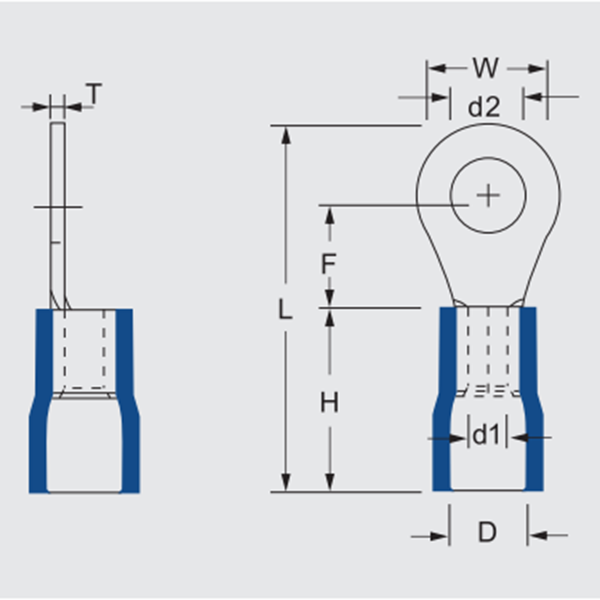 Vinyl-Insulated Ring Terminals