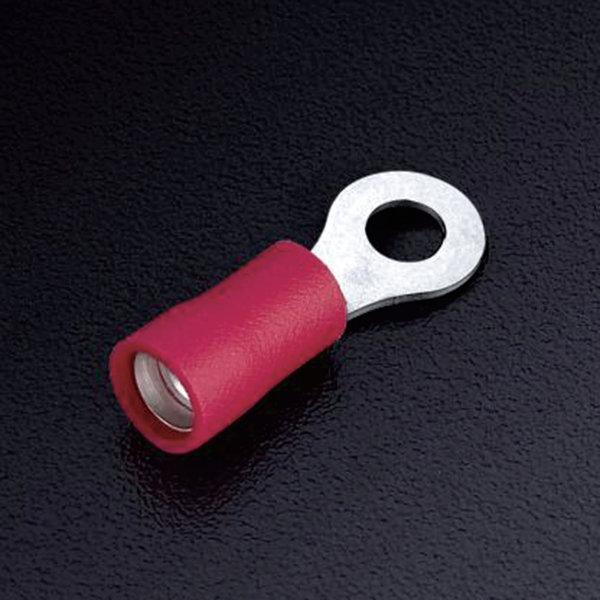 Vinyl-Insulated Ring Terminals Double Crimp