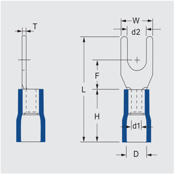Vinyl-Insulated Spade Terminals