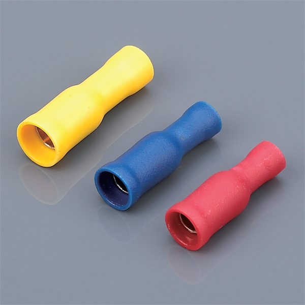 Vinyl-Insulated Bullet-Female Quick Disconnects