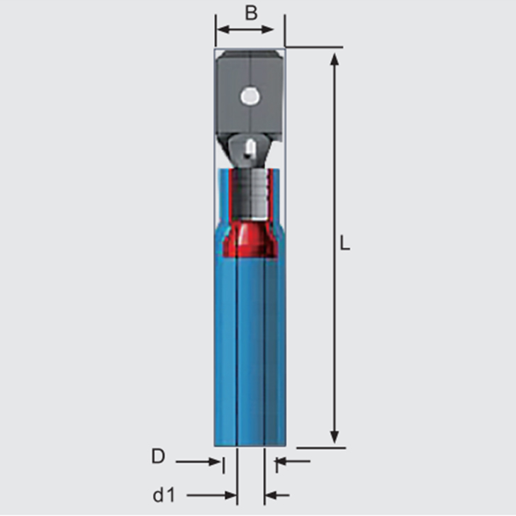 Heat shrinkable-Insulated Male Quick Disconnectors
