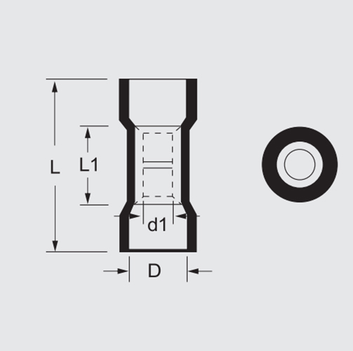 Vinyl-Insulated Parallel Splice Connectors