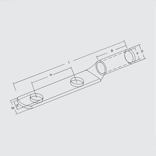 CL-2H Copper TubeTerminals
