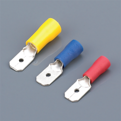 Vinyl-Insulated Male Quick Disconnects