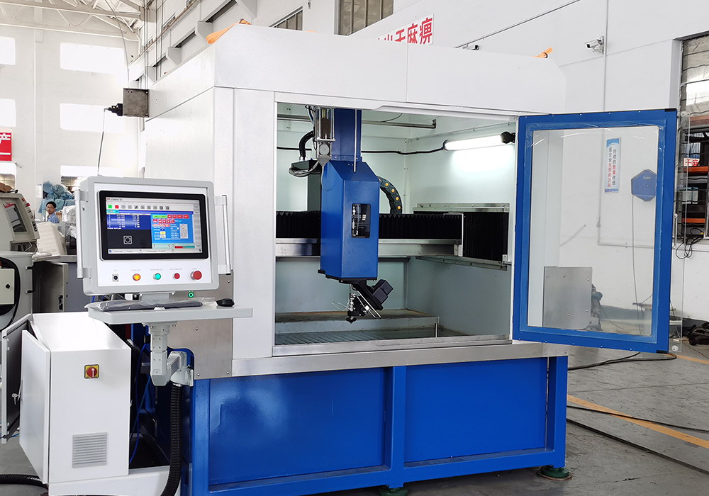 Full Closed Small Cnc Water Jet Cutting Machine