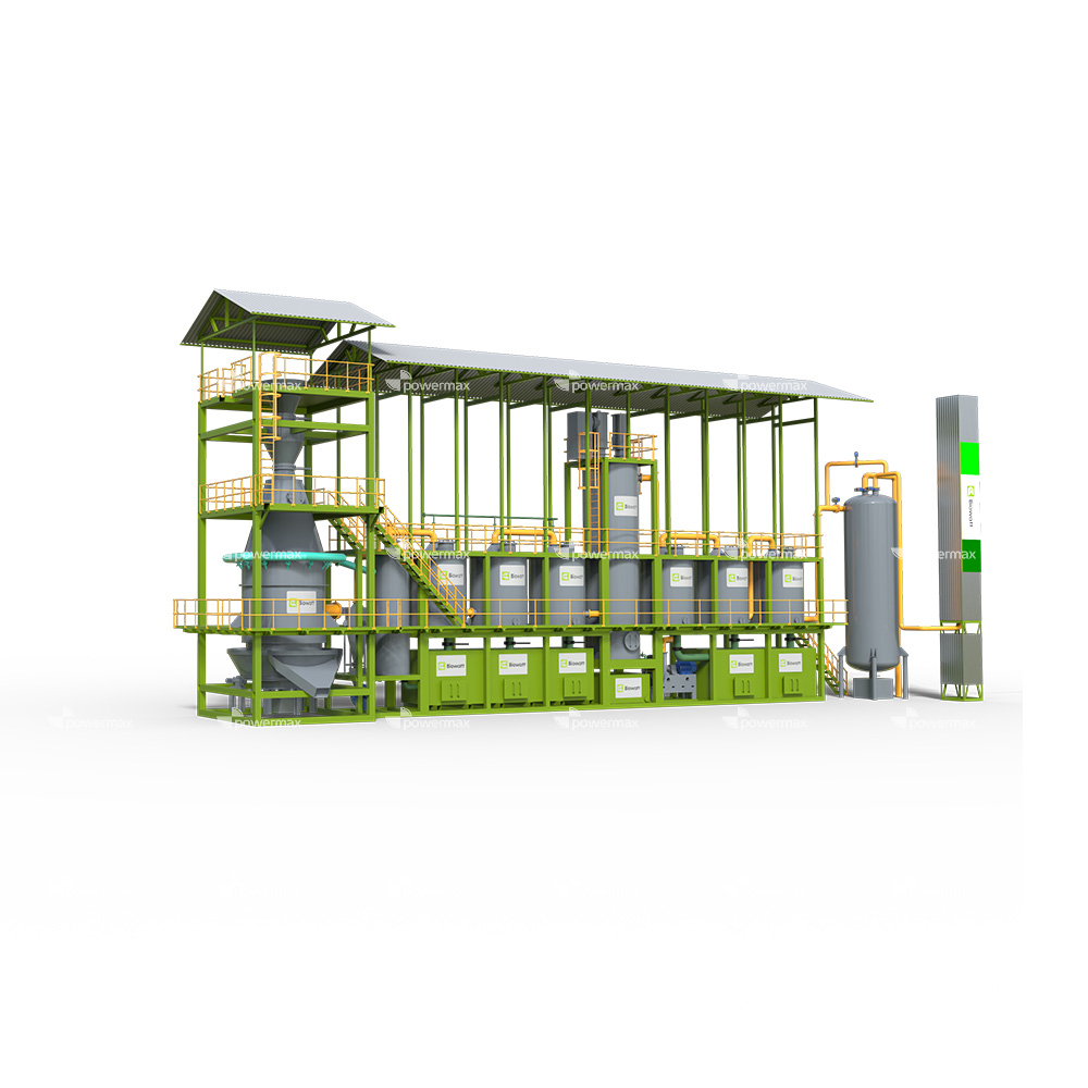 Powermax Biowatt1000 Compact Biomass Gasification Power Generation System