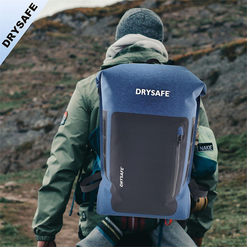 DRYSAFE Ultimate 30L Waterproof Backpack for Hiking, Commuting, and Travel, Ensuring Your Gear Stays Dry and Secure on Every Adventure