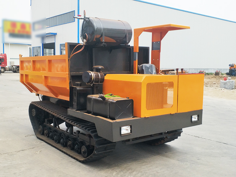 Agricultural crawler truck hydraulic system overheating how to do?