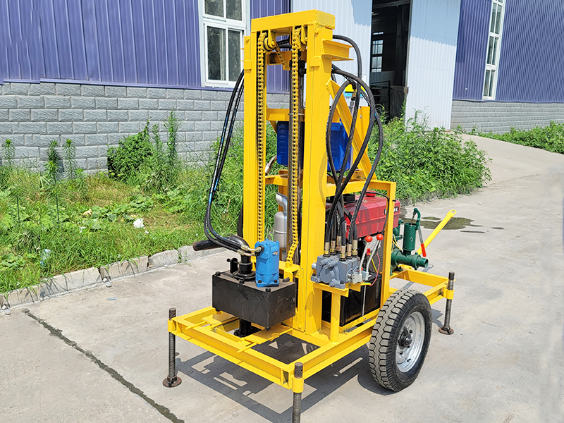 How to maintain a water well drilling rig during the break-in period?