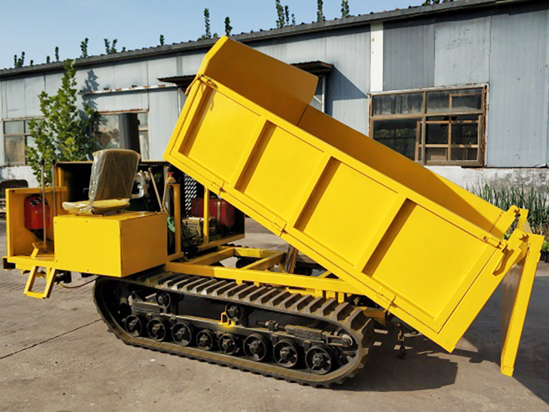 Use of engineering tracked transporters