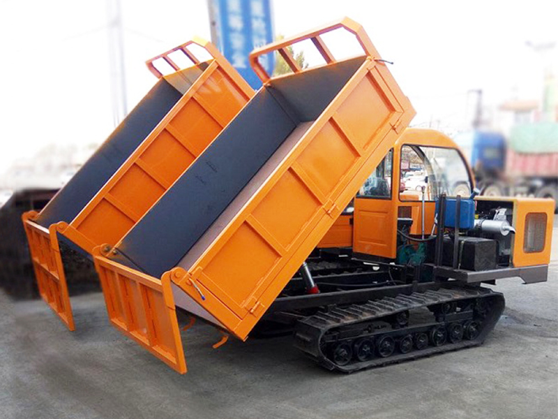 How to maintain the tracked chassis of a tracked transport vehicle?