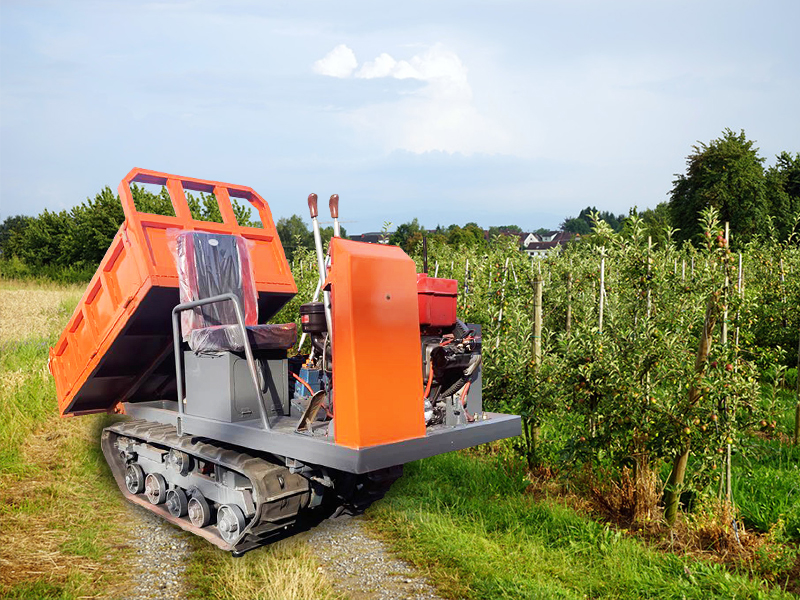 Track selection for tracked transporters