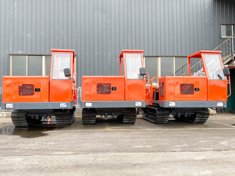 The abnormal situation that will occur when using agricultural tracked transporters