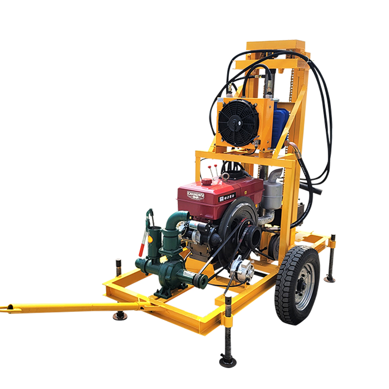 Small well drilling machine: small is my biggest advantage