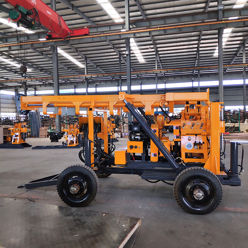 Installation sequence of well drilling machine drillers