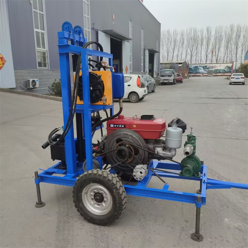 Wheeled RLD-180 Drilling Rig