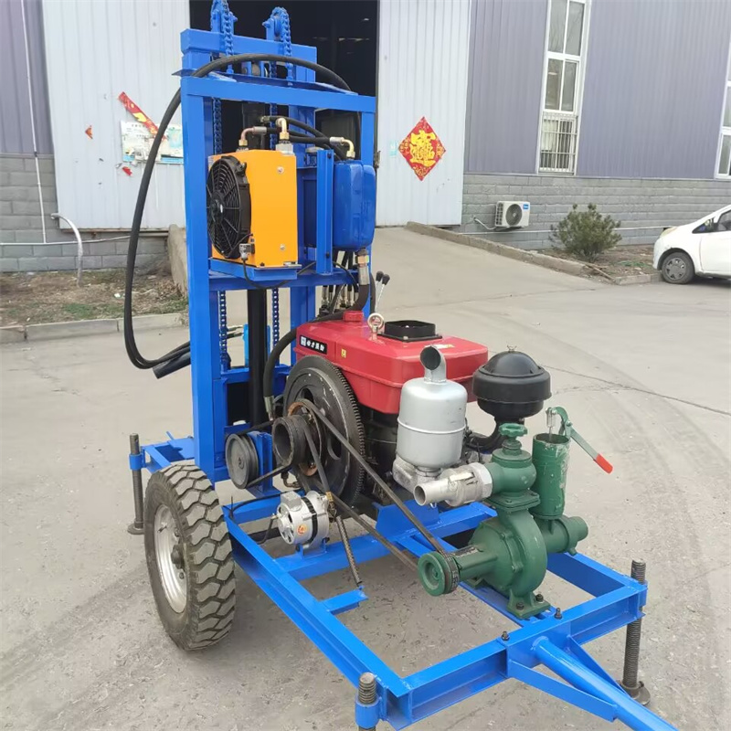 Wheeled RLD-180 Drilling Rig