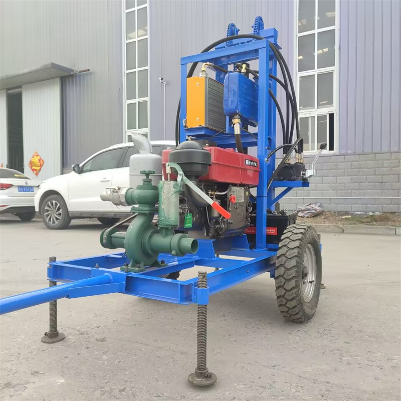 Wheeled RLD-180 Drilling Rig
