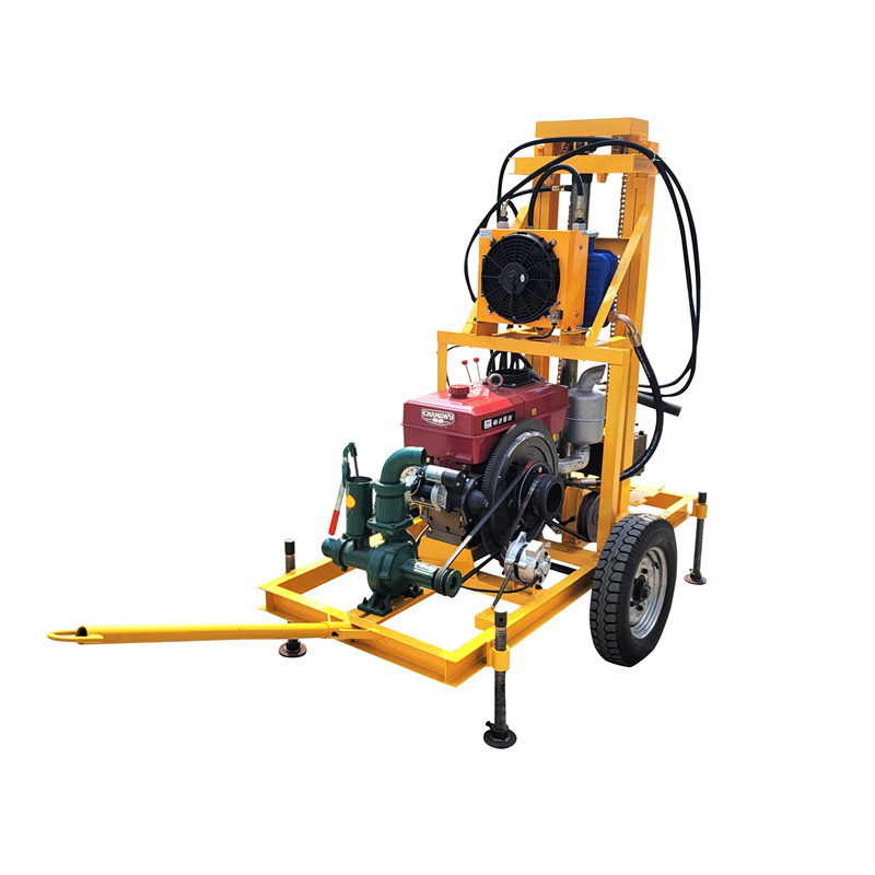 Wheeled RLD-180 Drilling Rig