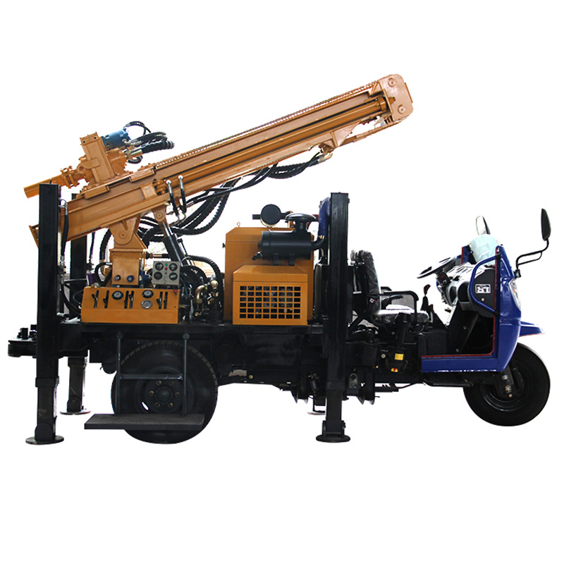 Tricycle-mounted Drilling Rig