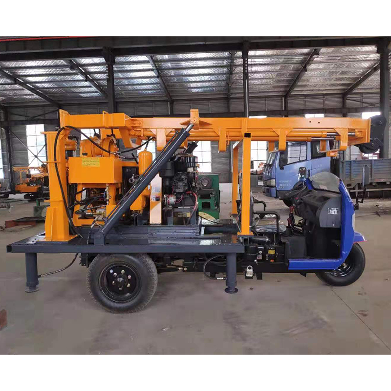 Tricycle-mounted Drilling Rig