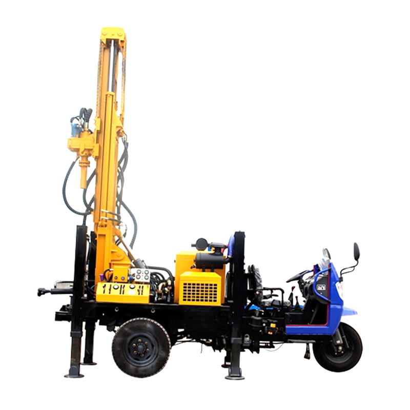 Tricycle-mounted Drilling Rig