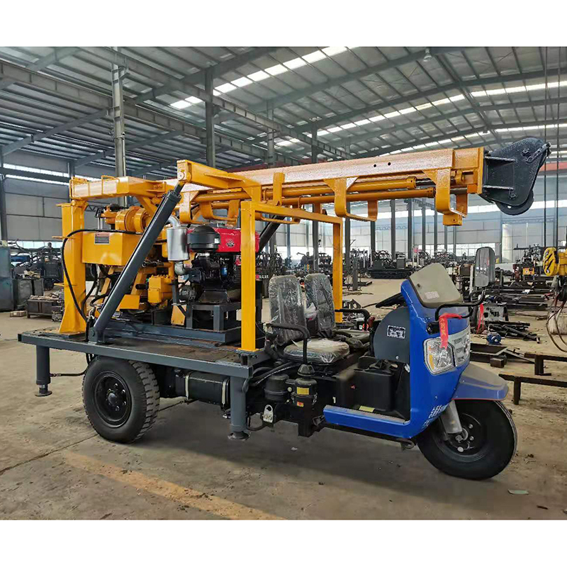 Tricycle-mounted Drilling Rig