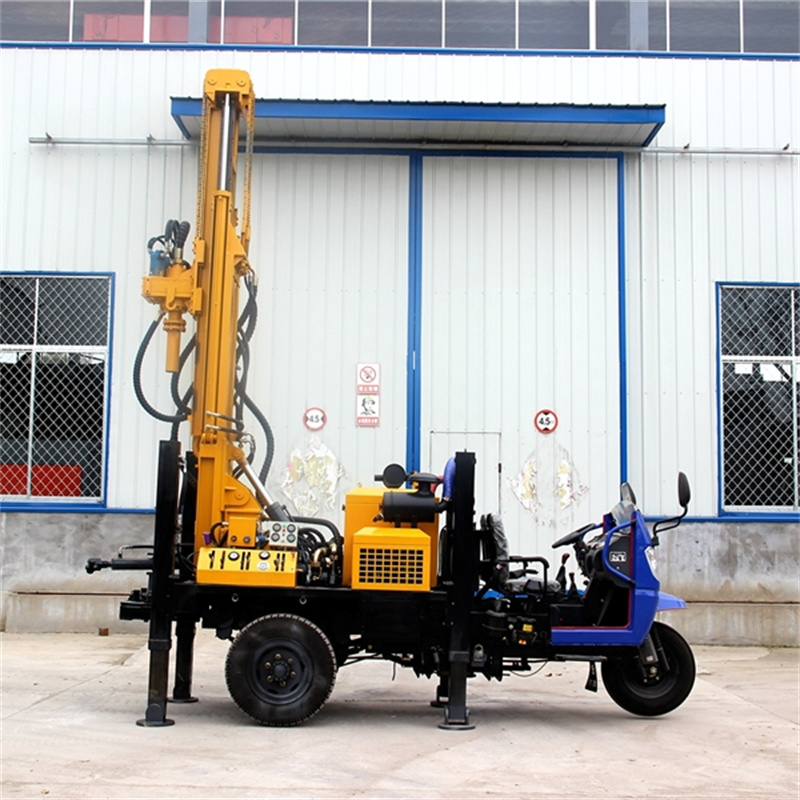 Tricycle-mounted Drilling Rig