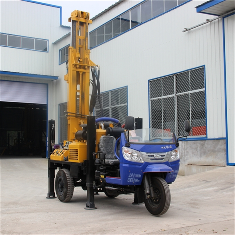Tricycle-mounted Drilling Rig