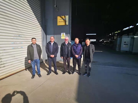 Clients from Australia for factory visit