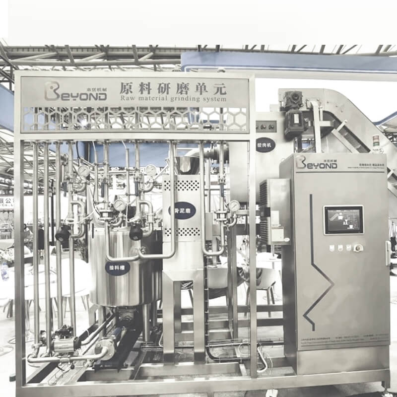 Raw material grinding unit