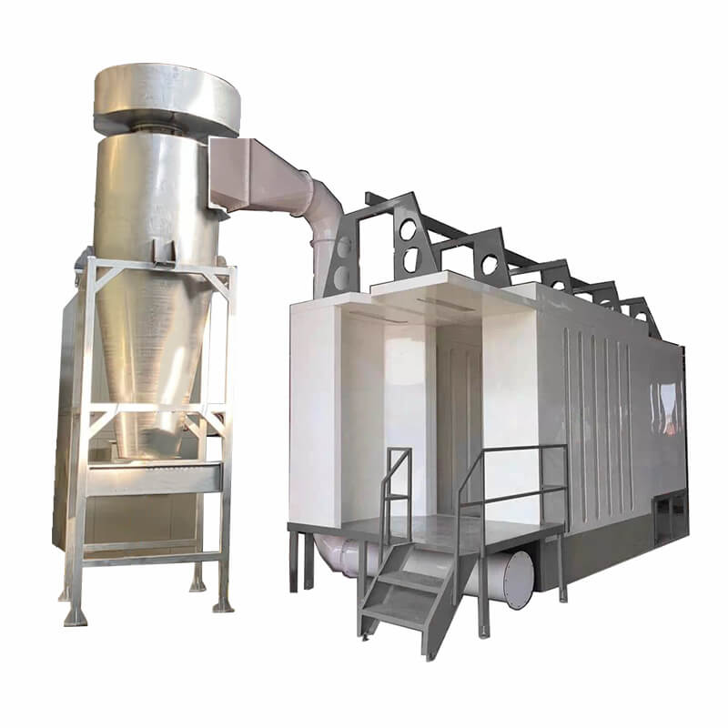 automatic powder coating booth