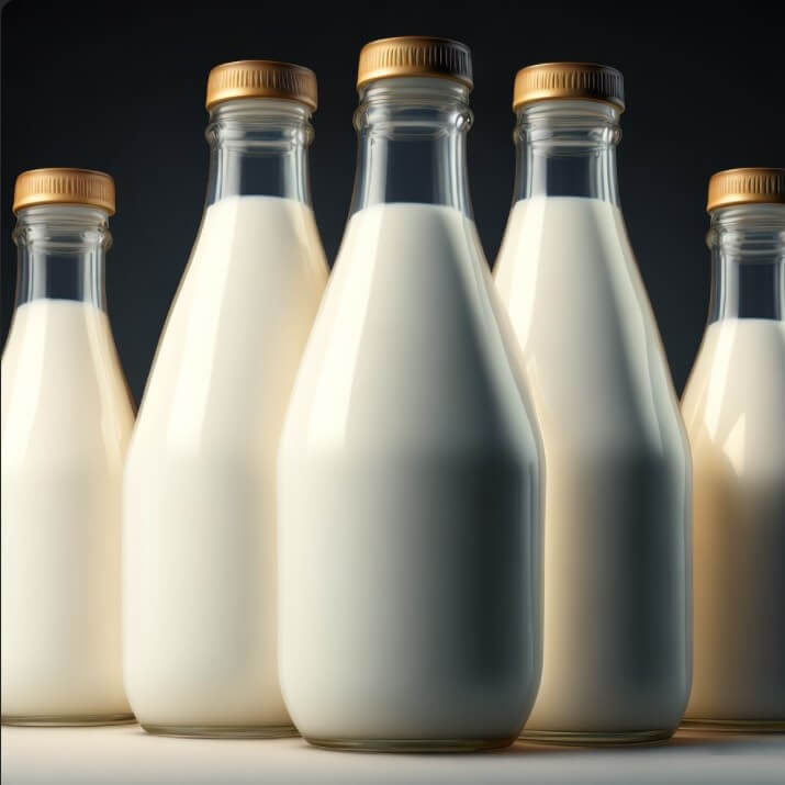 Milk beverage production line