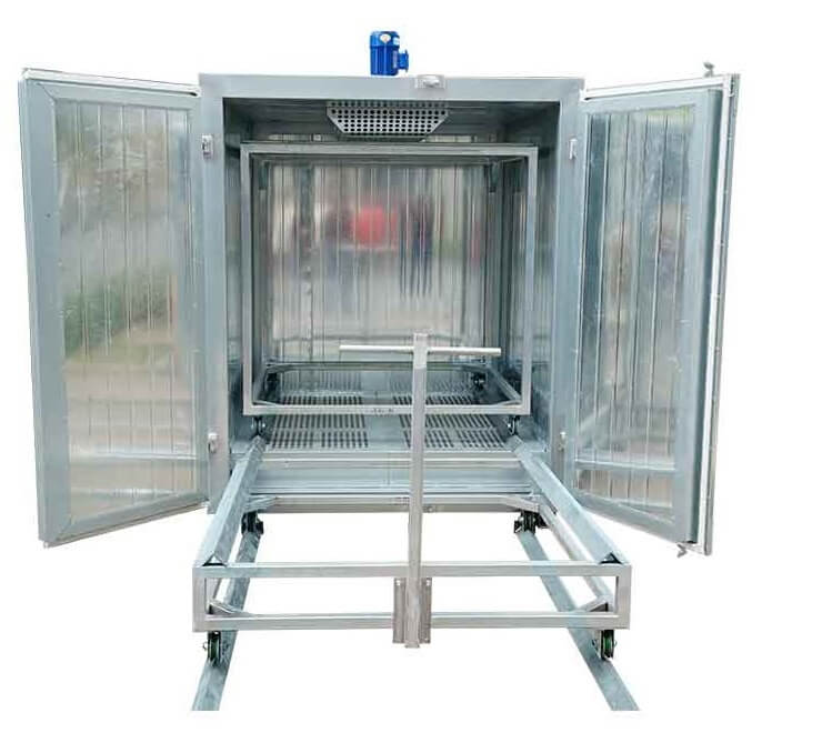 electric powder coating oven