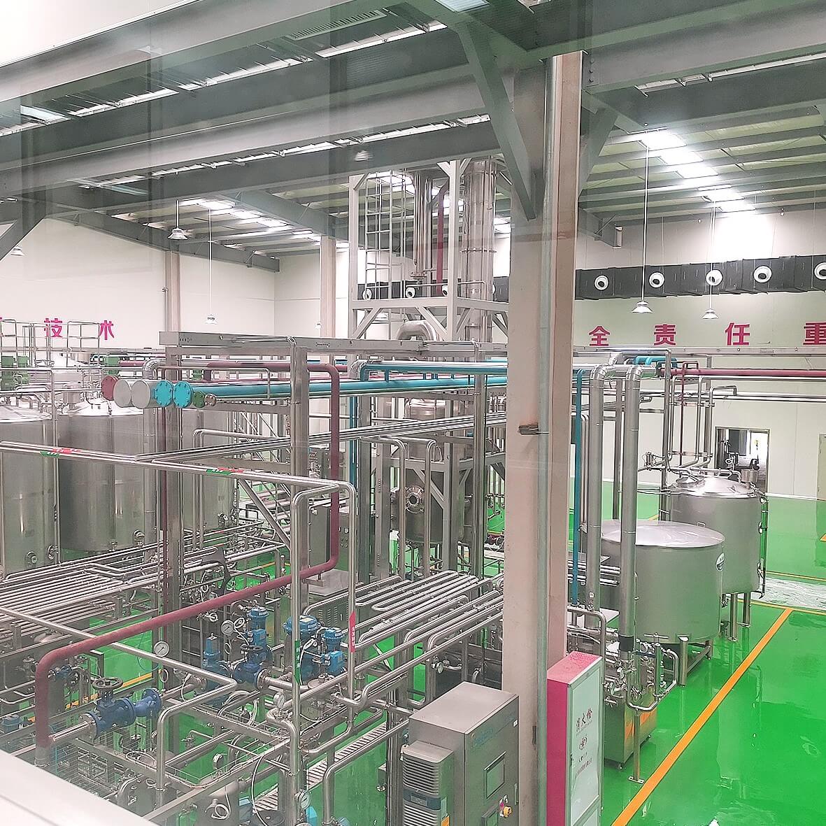 yogurt processing plant