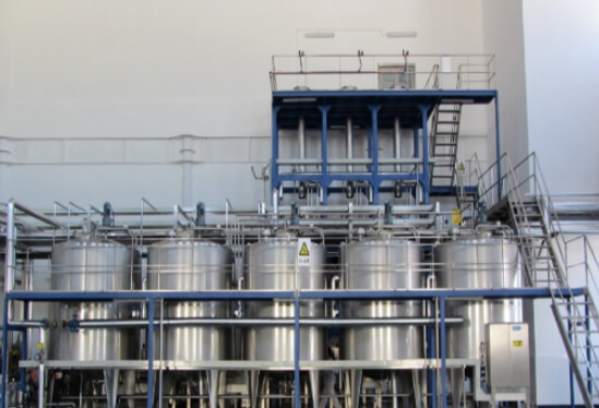 Tea beverage processing line