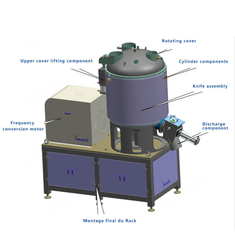 cream processing machin