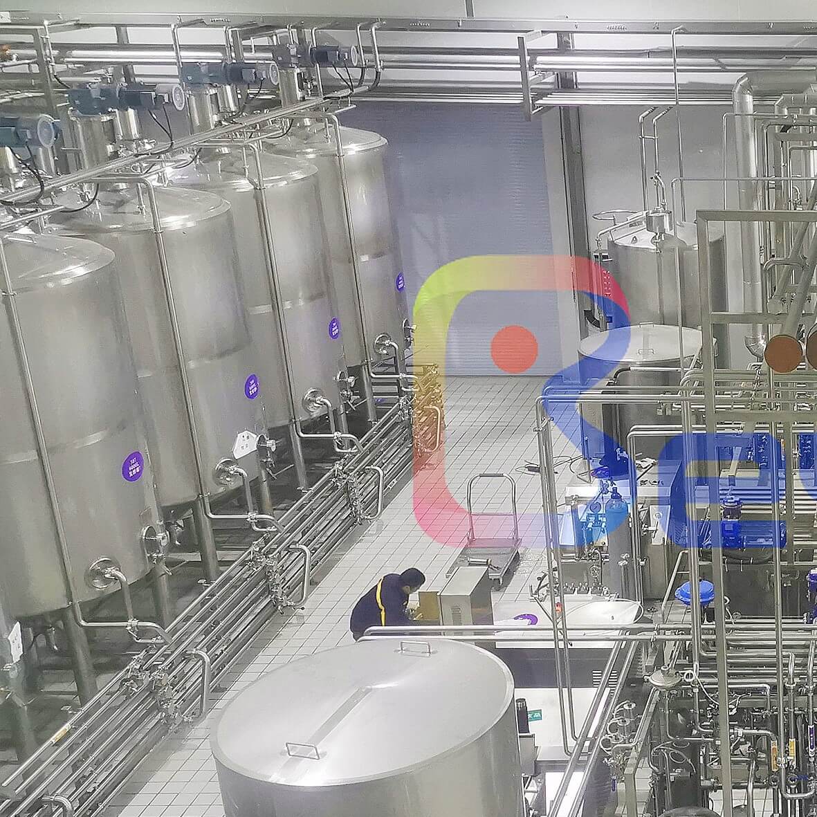 ligne de production lait uht