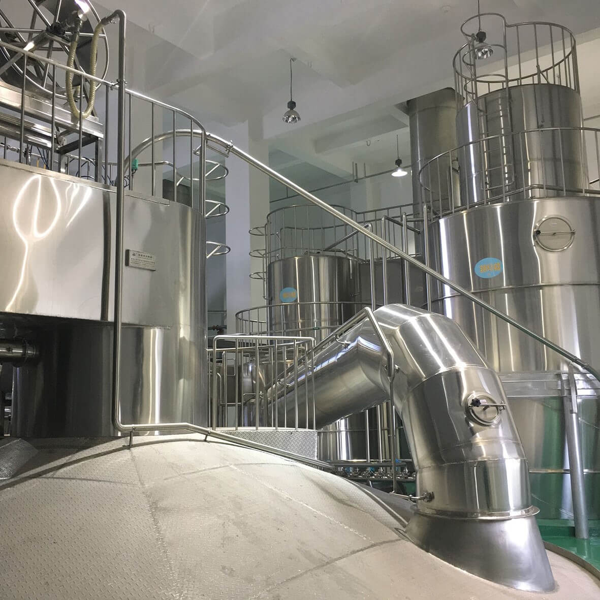 Milk powder manufacturing plant