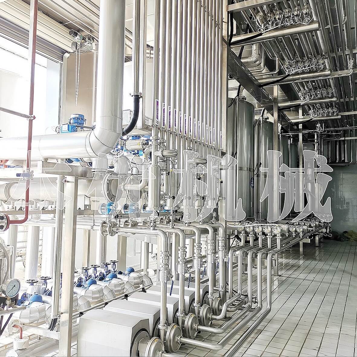 Оборудование молочной линии