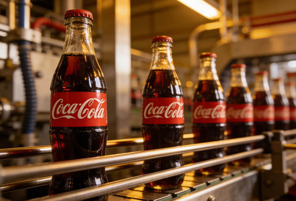 coca cola production line