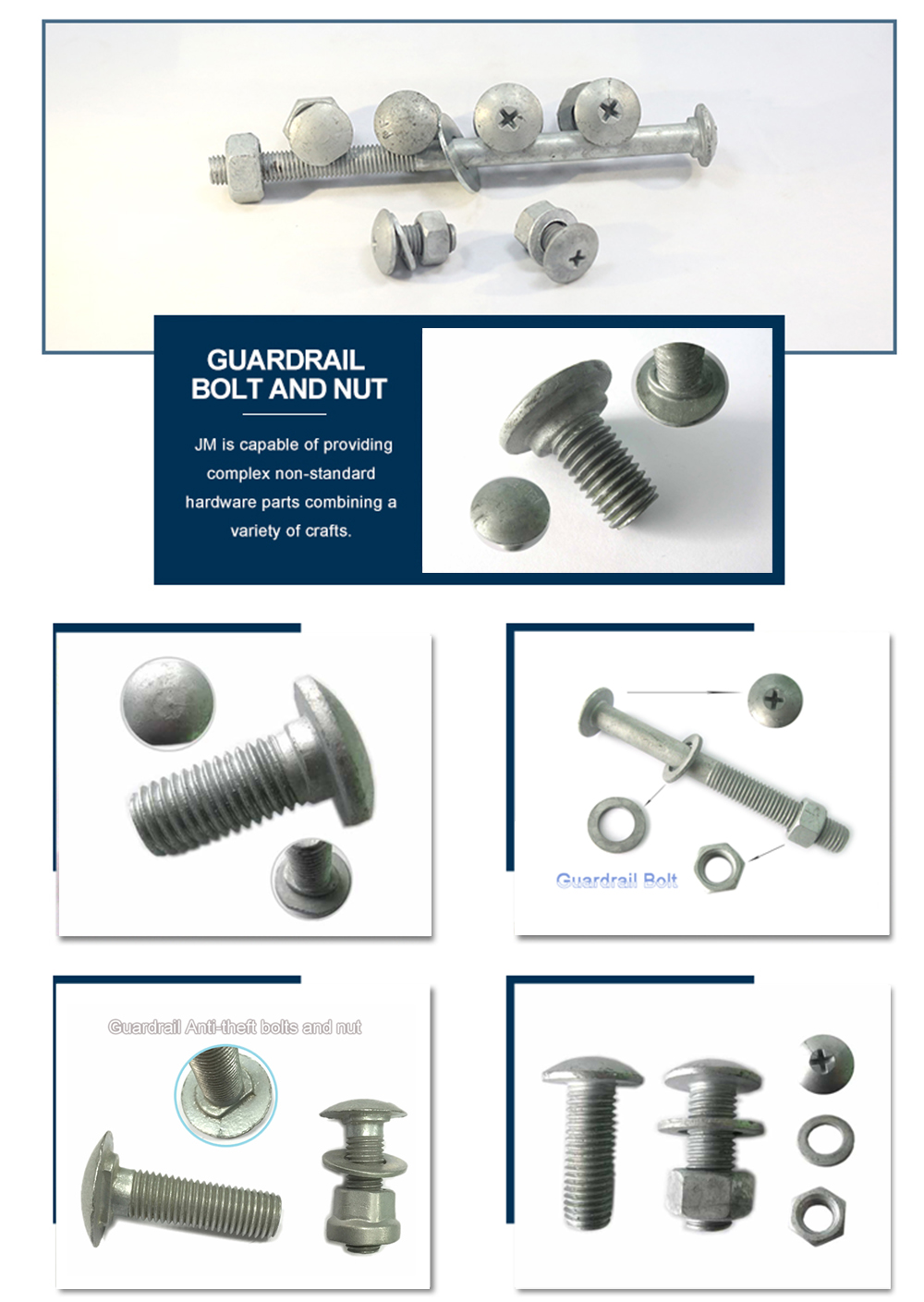 the details of Guardrail Bolt